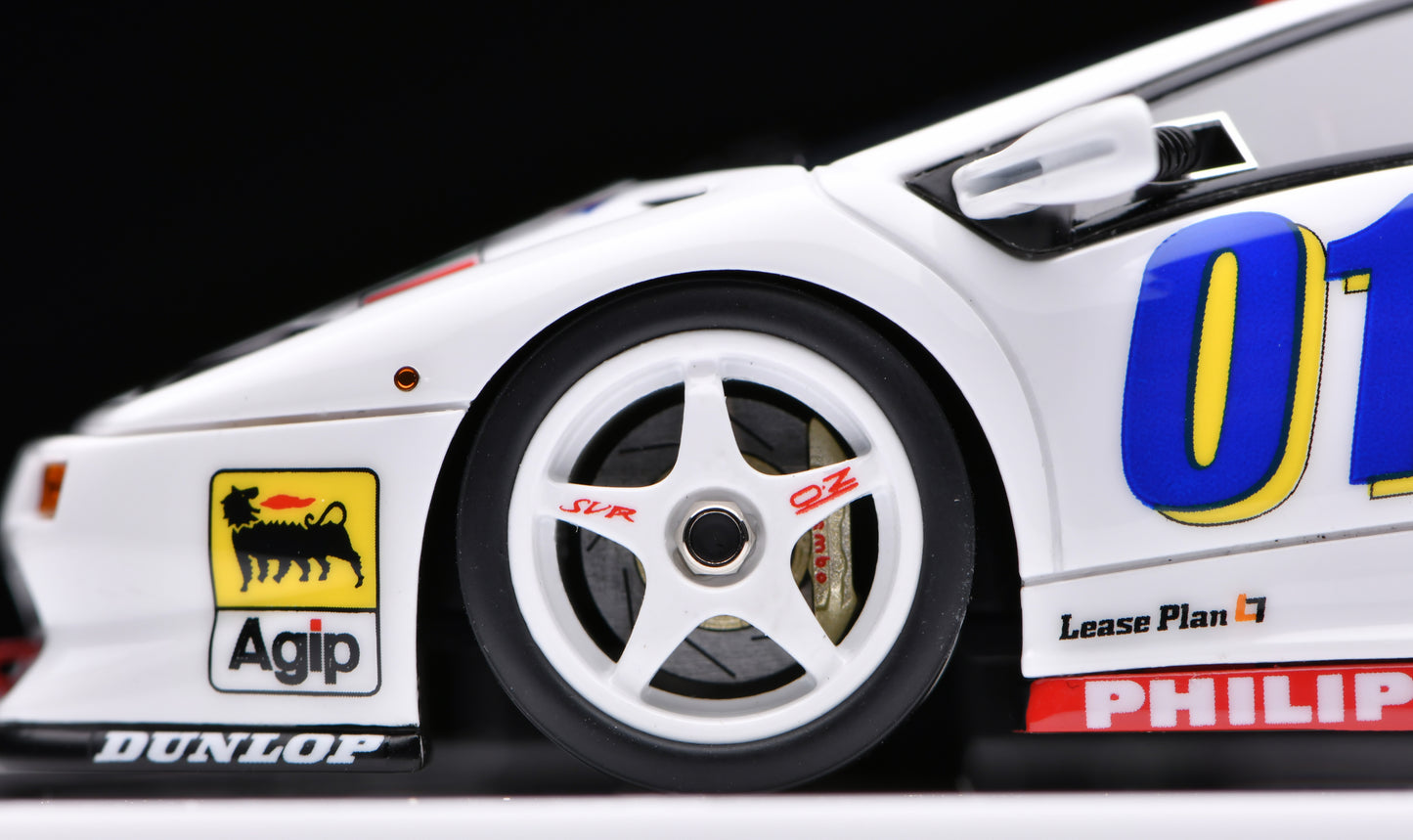 1:43 MakeUp Lamborghini Diablo SVR Racing White EM785F