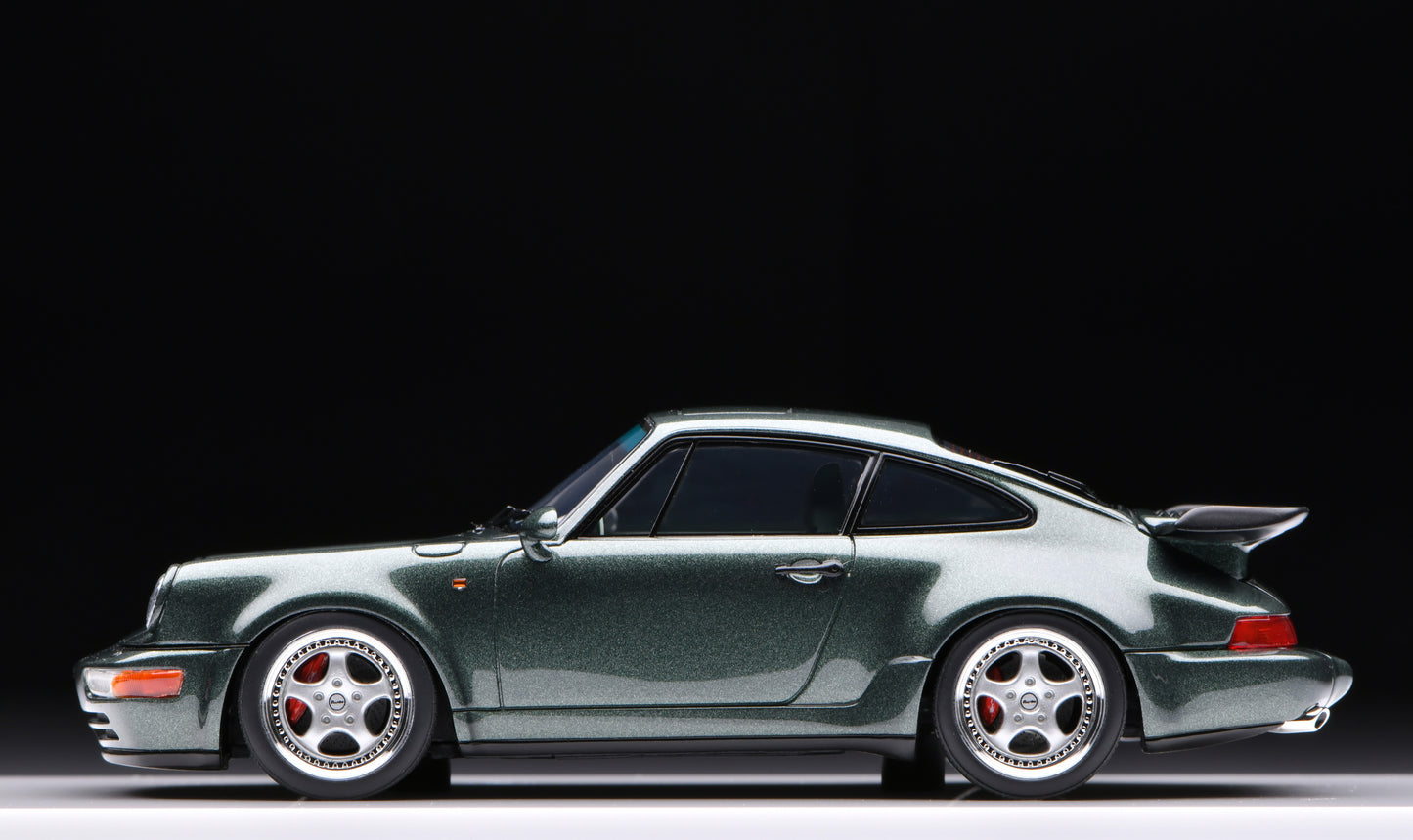 1:43 MakeUp Porsche 911(964)Turbo 3.6 Oak Green Metallic VM158J
