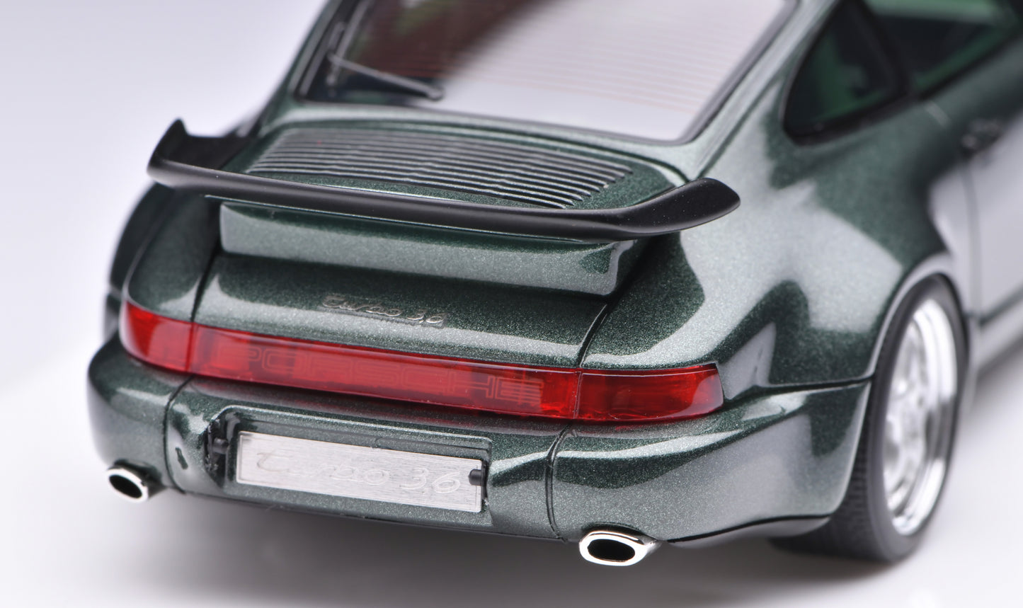 1:43 MakeUp Porsche 911(964)Turbo 3.6 Oak Green Metallic VM158J