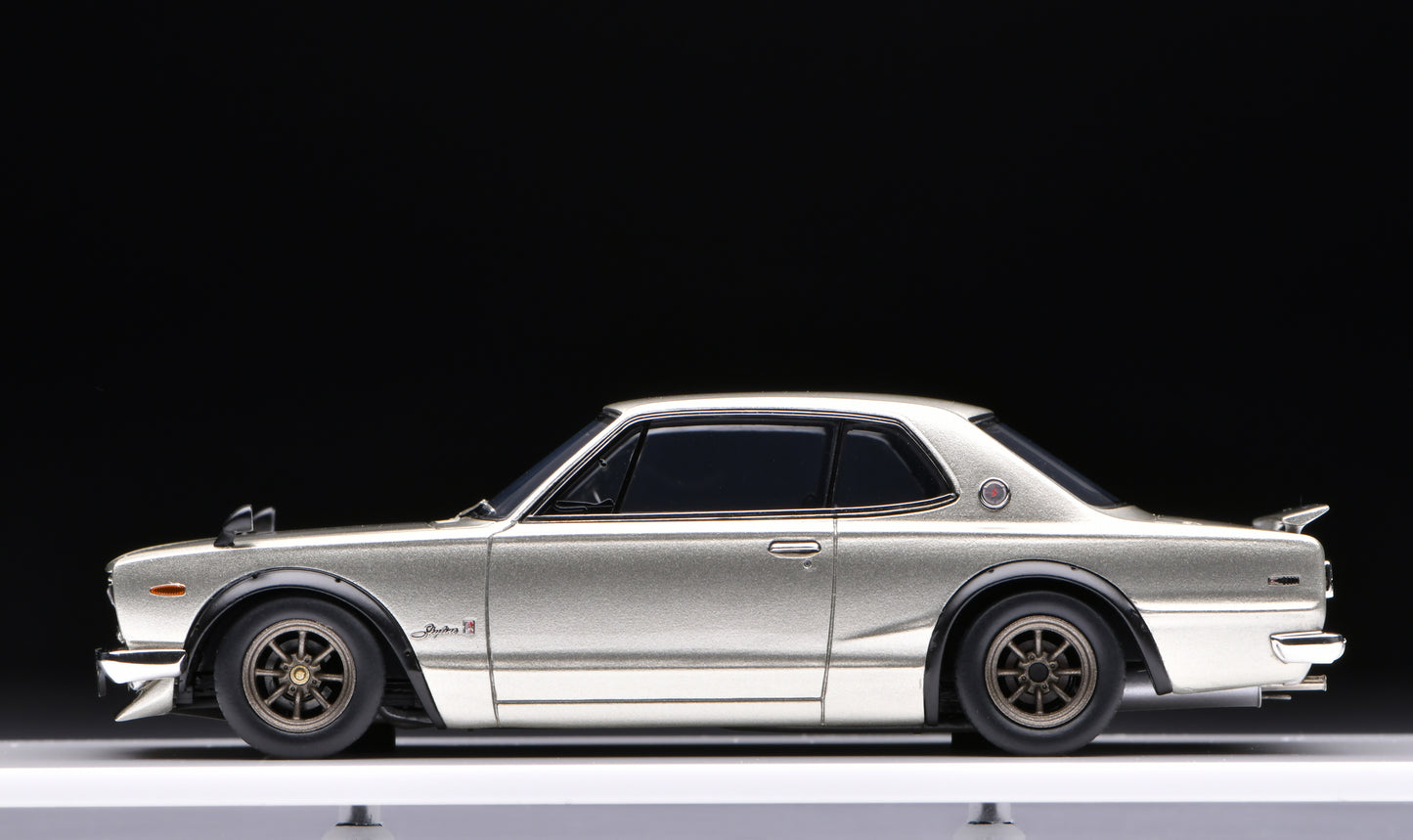 1:43 MakeUp Nissan Skyline 2000 GT-R KPGC10 RS watanabe 8 spoke VM273A