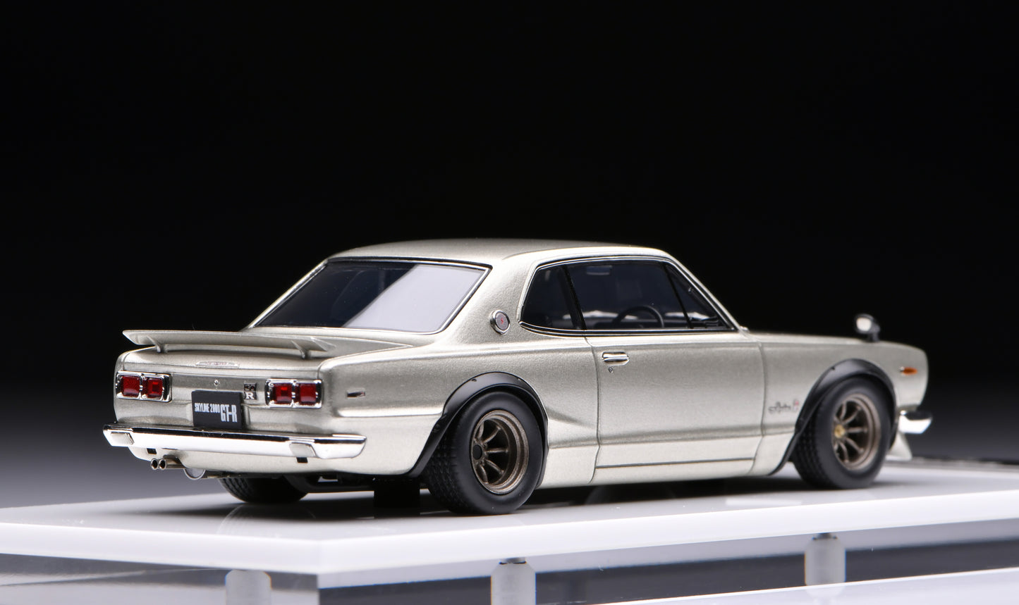 1:43 MakeUp Nissan Skyline 2000 GT-R KPGC10 RS watanabe 8 spoke VM273A