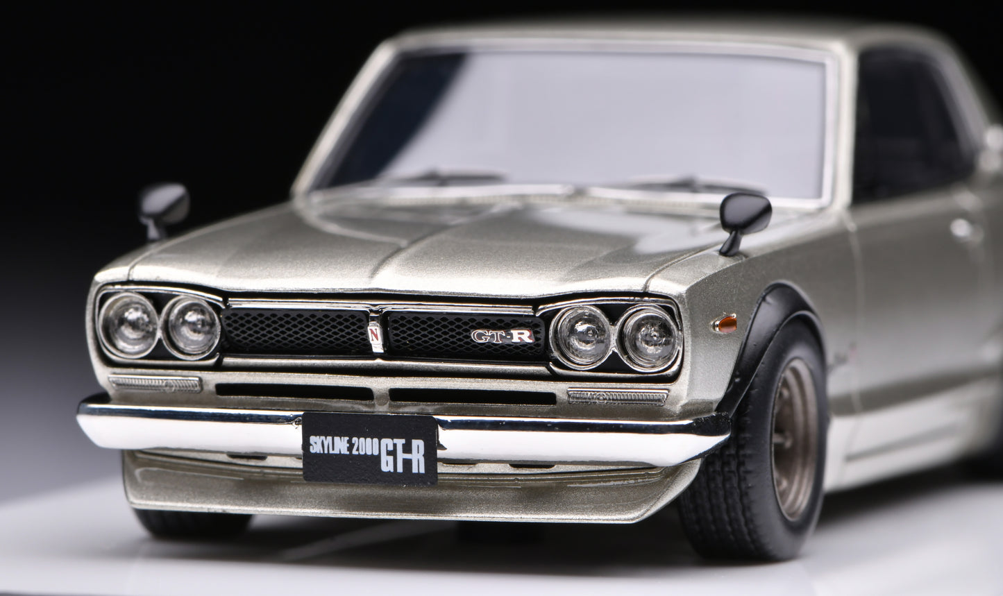 1:43 MakeUp Nissan Skyline 2000 GT-R KPGC10 RS watanabe 8 spoke VM273A