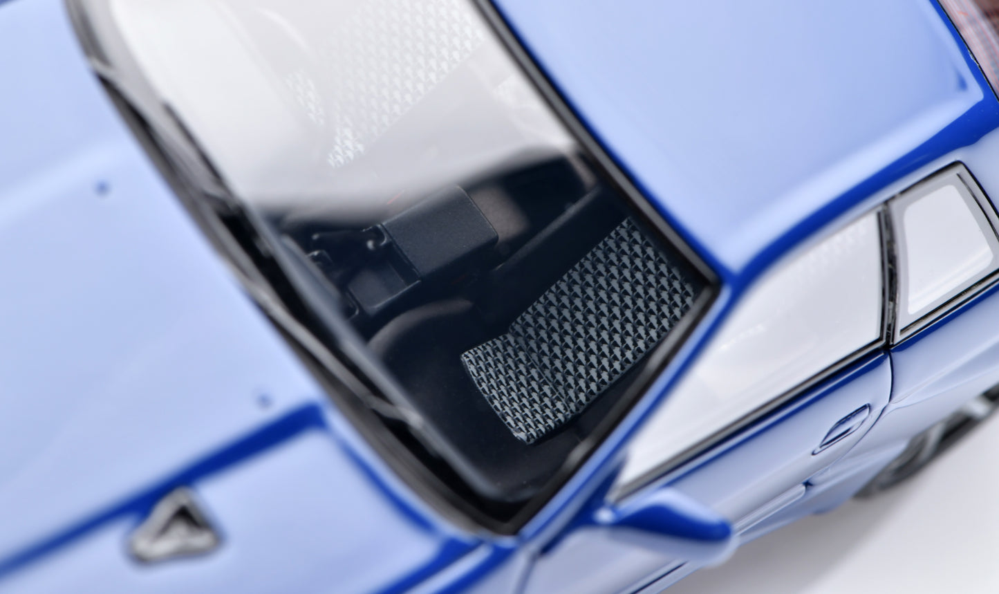 1:43 MakeUp BUILT BY LEGENDS Mine's Skyline GT-R R32 Nara Blue EM679B