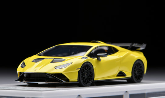 1:43 MakeUp Lamborghini Huracan STO Giallo Belenus EM737C