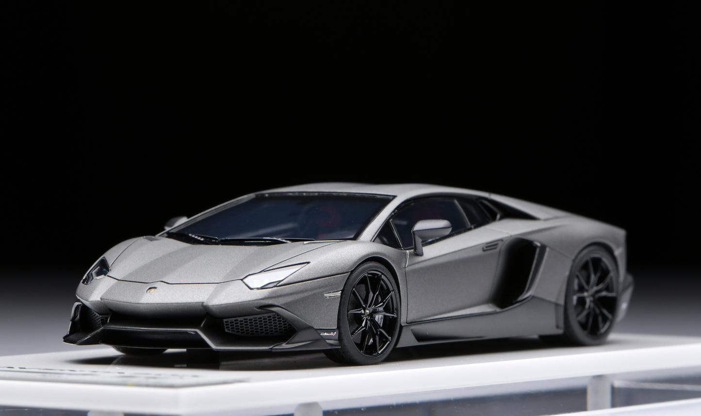 1:43 MakeUp Lamborghini Aventador LP720-4 50'Anniversario Grigio Titans EM285M