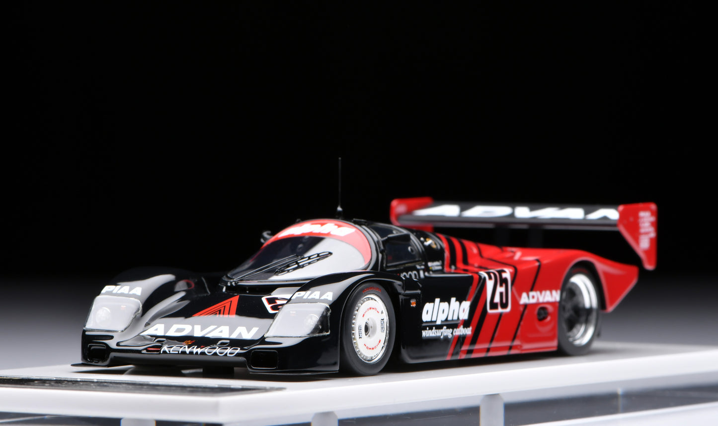 1:43 MakeUp Porsche 962 "ADVAN Alpha Nova"JSPC Fuji 500km 1989 No.25 VM321