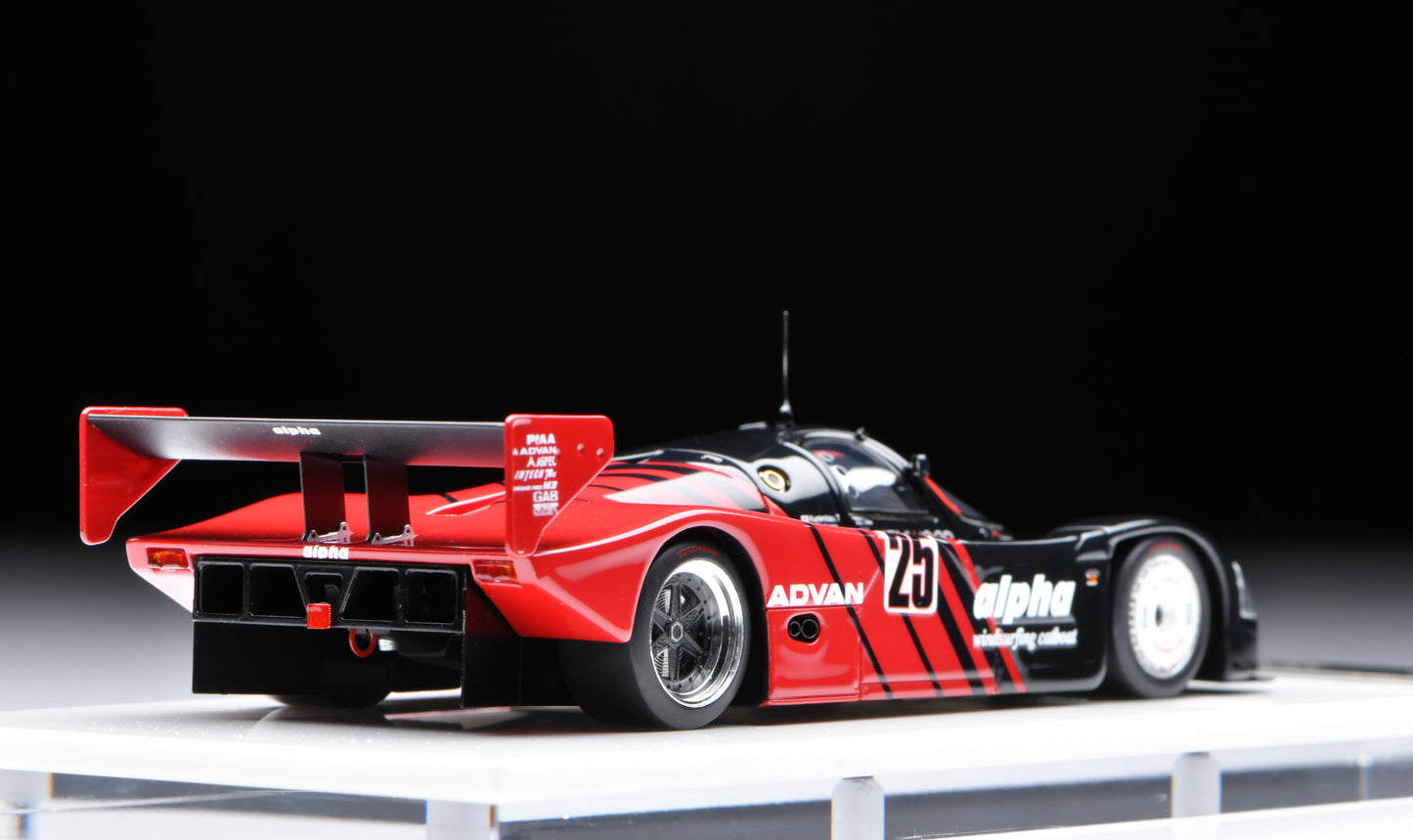 1:43 MakeUp Porsche 962 "ADVAN Alpha Nova"JSPC Fuji 500km 1989 No.25 VM321