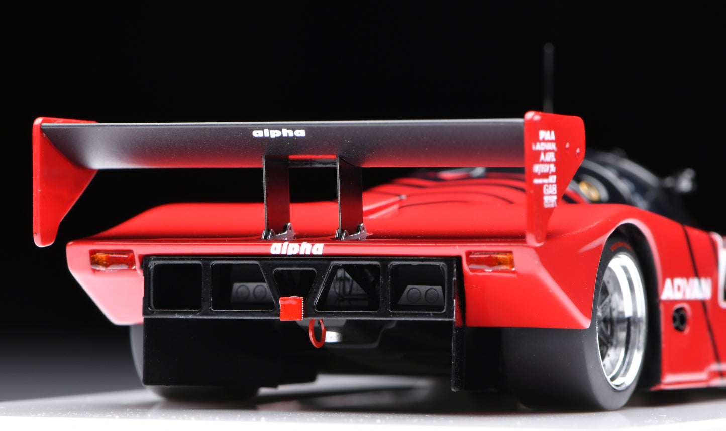 1:43 MakeUp Porsche 962 "ADVAN Alpha Nova"JSPC Fuji 500km 1989 No.25 VM321