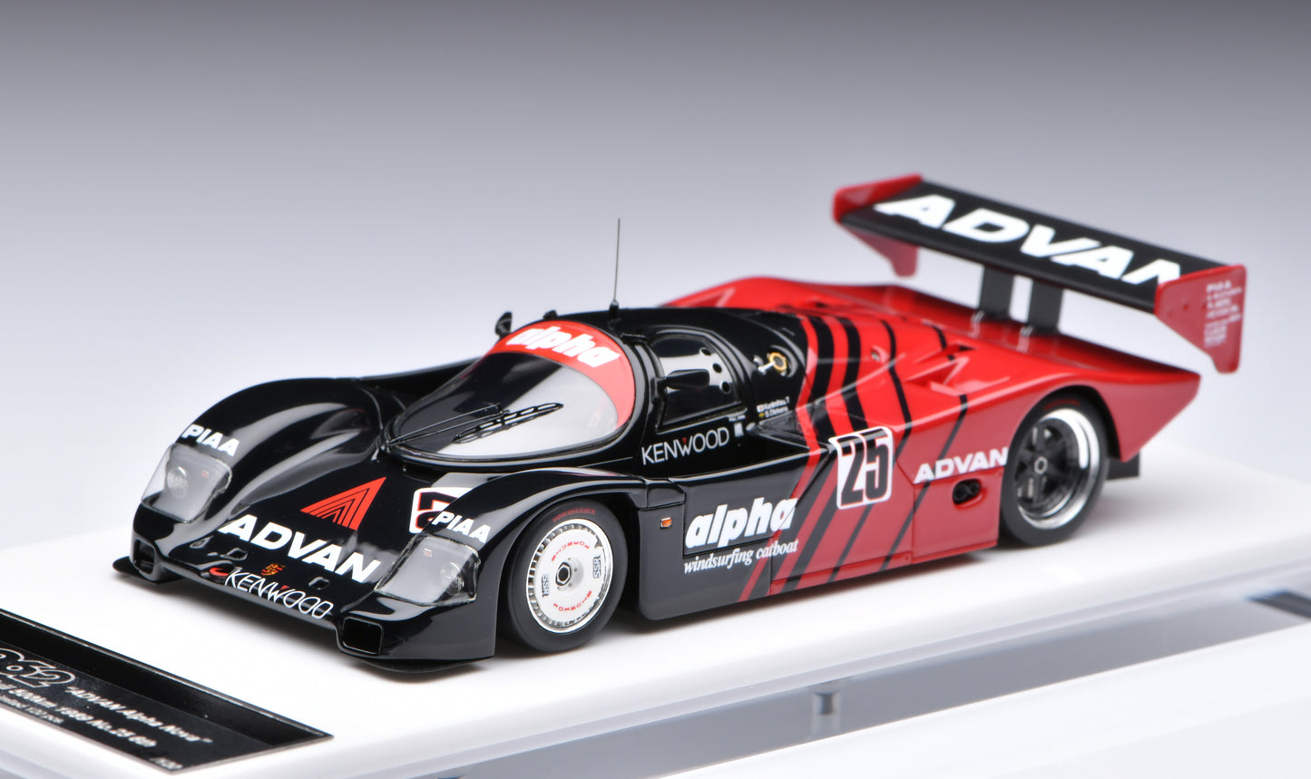1:43 MakeUp Porsche 962 "ADVAN Alpha Nova"JSPC Fuji 500km 1989 No.25 VM321