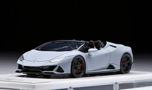 1:43 MakeUp Lamborghini Huracan EVO Spyder (Loge Wheel) Grigio Acheso EM524D