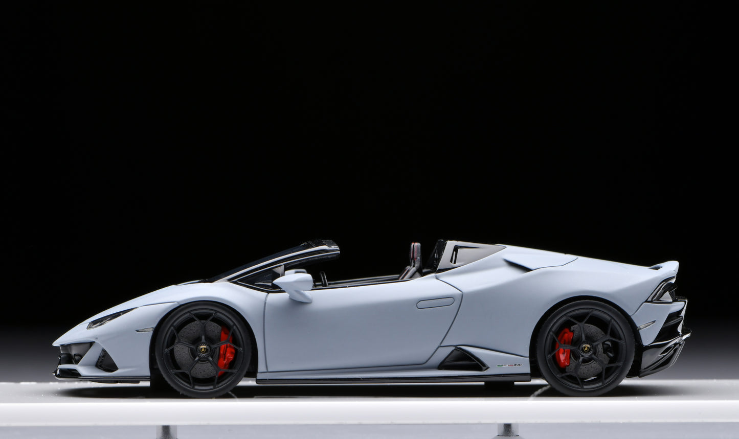 1:43 MakeUp Lamborghini Huracan EVO Spyder (Loge Wheel) Grigio Acheso EM524D