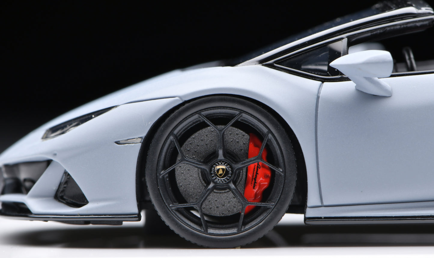1:43 MakeUp Lamborghini Huracan EVO Spyder (Loge Wheel) Grigio Acheso EM524D