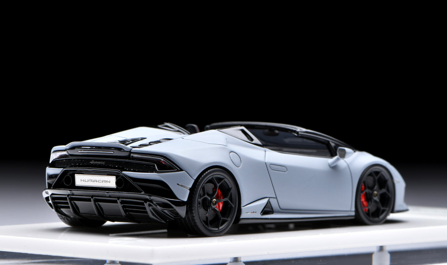 1:43 MakeUp Lamborghini Huracan EVO Spyder (Loge Wheel) Grigio Acheso EM524D