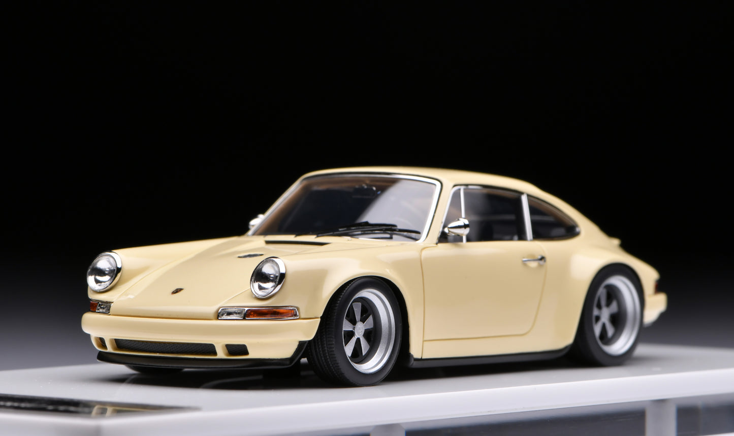 1:43 MakeUp Porsche Singer 911(964)Coupe Pastel Yellow VM111T