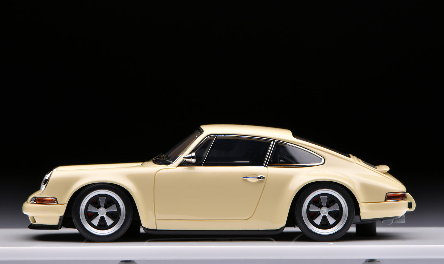 1:43 MakeUp Porsche Singer 911(964)Coupe Pastel Yellow VM111T