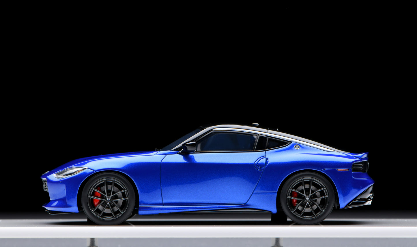 1:43 MakeUp Nissan Fairlady Z(RZ34) Seiran Blue EM648A