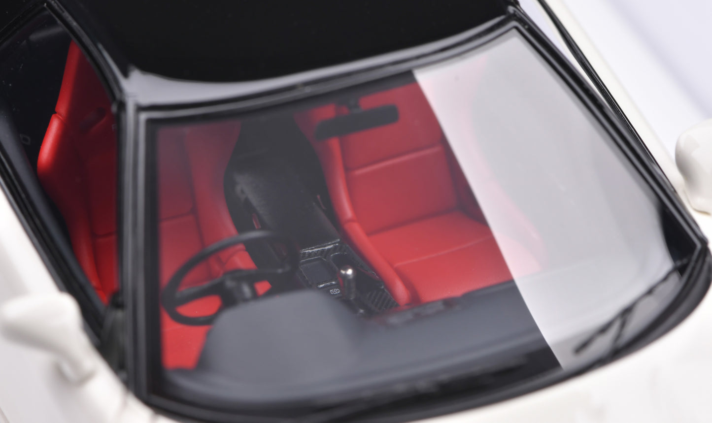 1:43 MakeUp Honda NSX-R Open Lamp EM666A Championship White