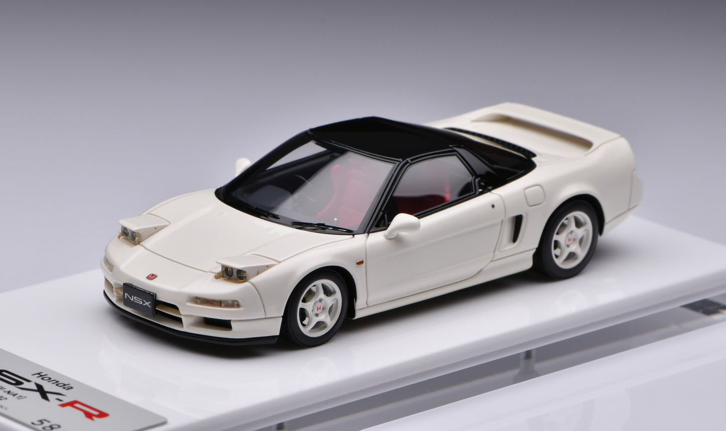 1:43 MakeUp Honda NSX-R Open Lamp EM666A Championship White