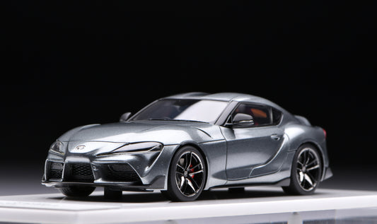 1:43 MakeUp Toyota GR Supra 2019 Ice Gray Metallic EM467D