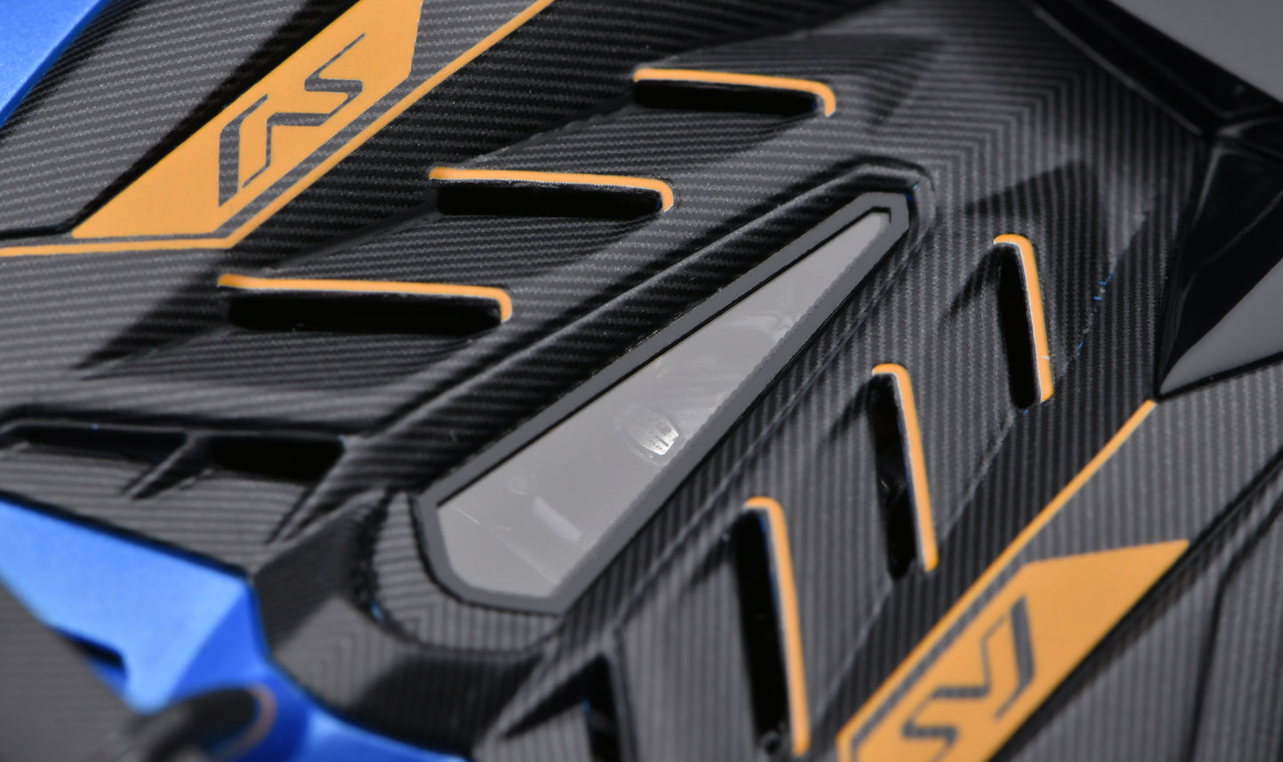 1:43 MakeUp Lamborghini Aventador SVJ63 Roadster Blu Arione EM517H