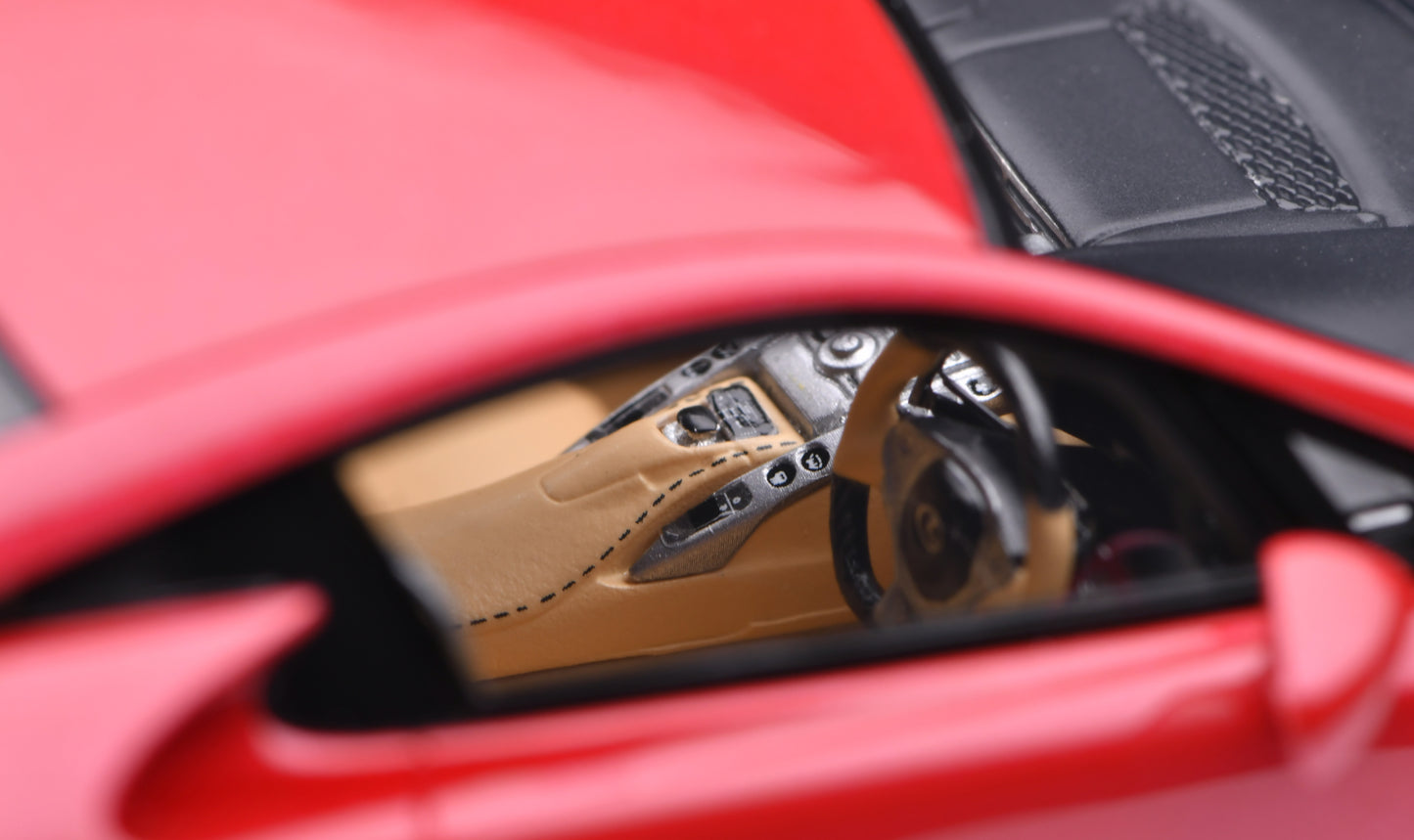 1:43 MakeUp Lexus LFA (Rear wing up) Pearl Red EM698C