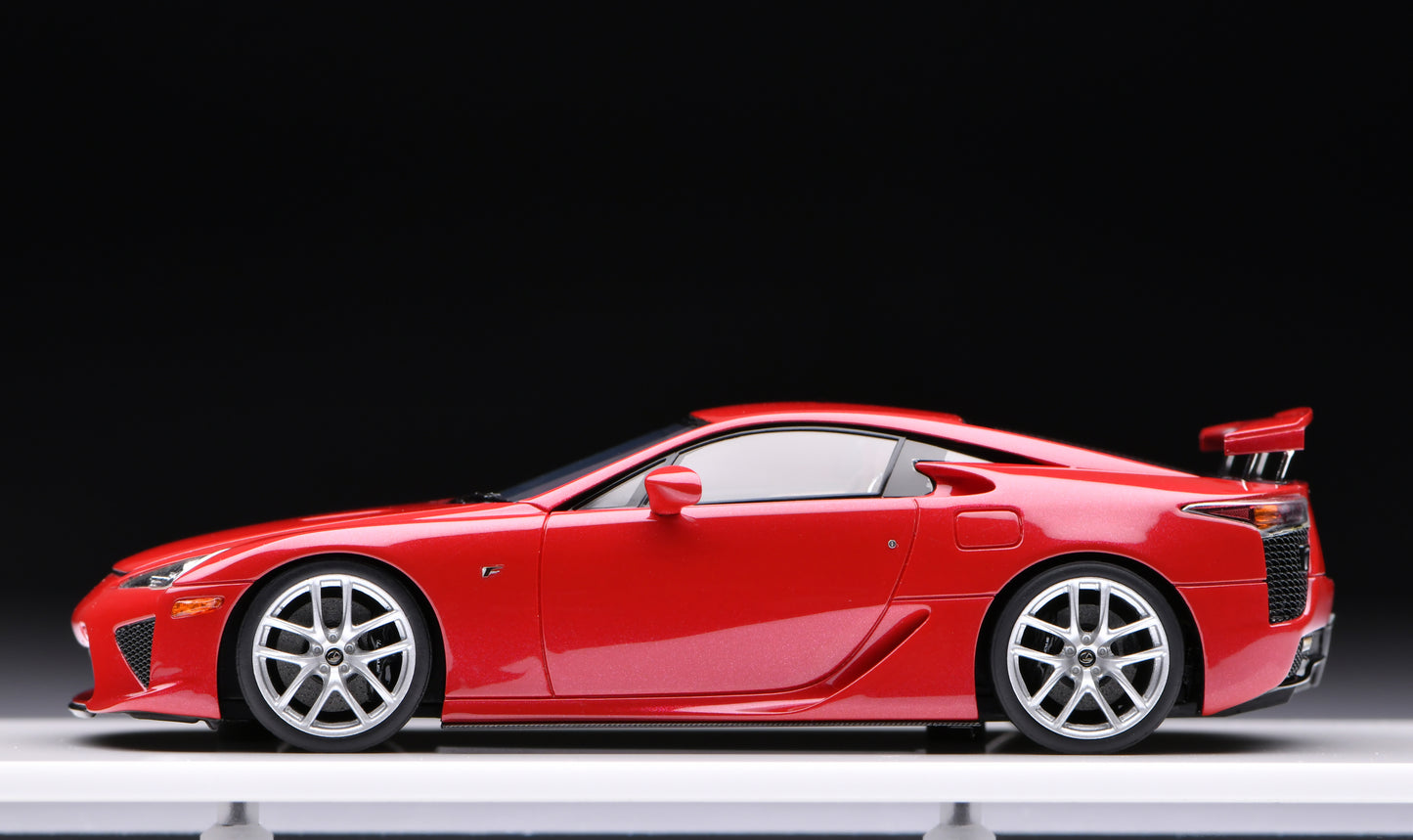 1:43 MakeUp Lexus LFA (Rear wing up) Pearl Red EM698C