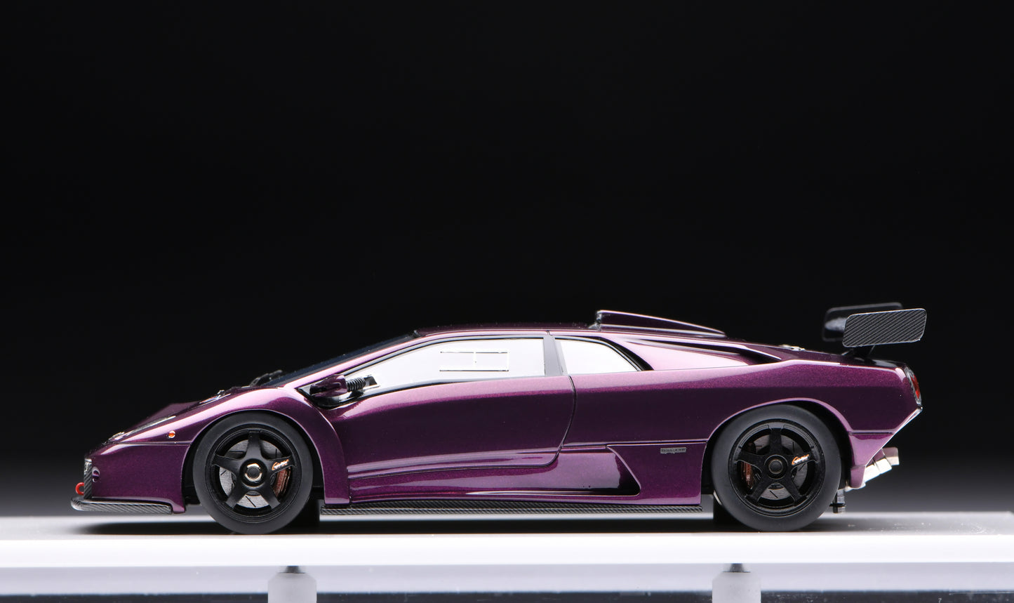 1:43 MakeUp Lamborghini Diablo GTR Purple EM786D