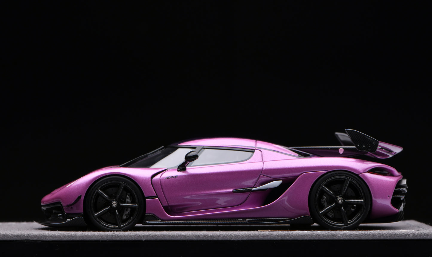 1:43 Gryning Koenigsegg Jesko Attack #7270 Viola/Porple Carbon