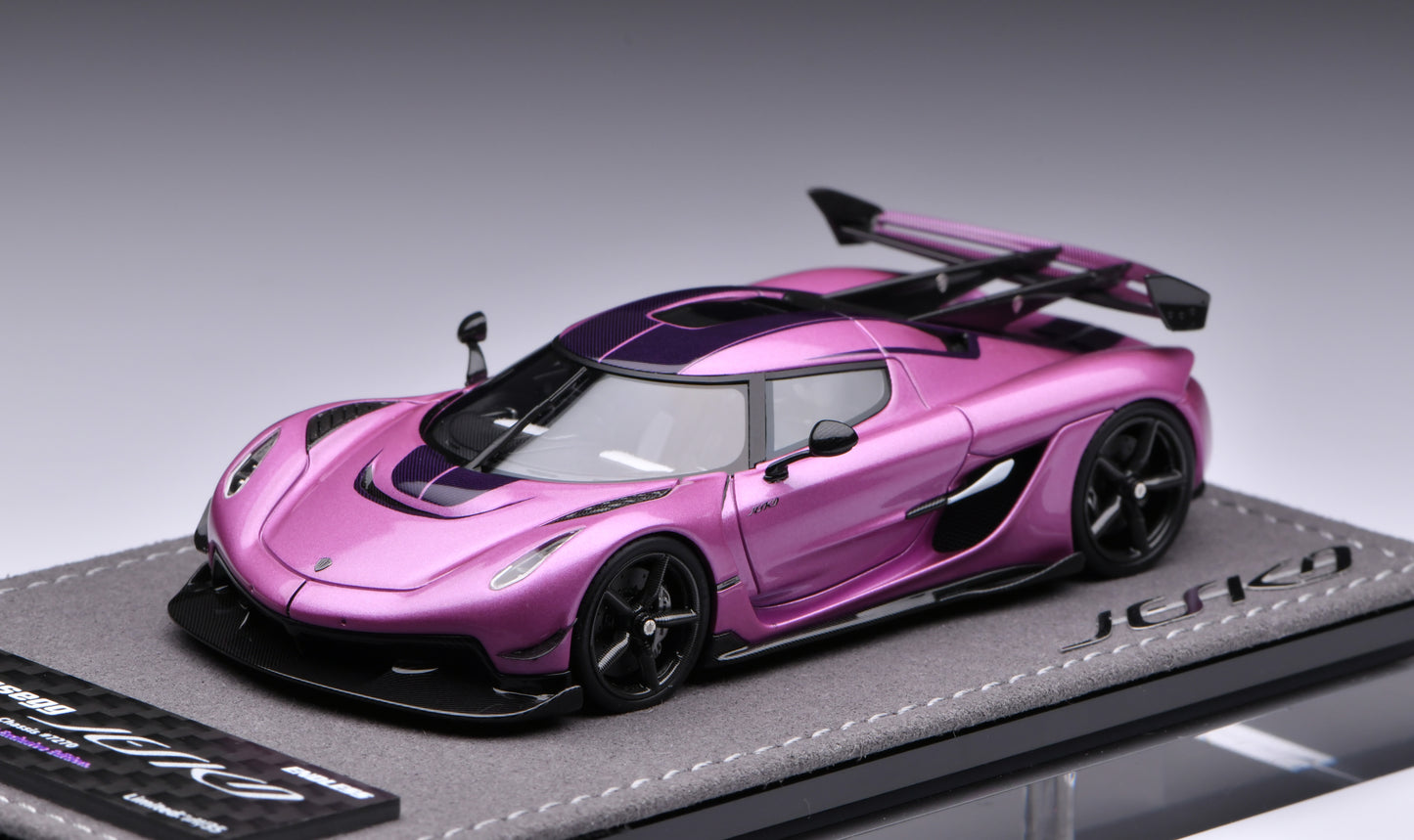 1:43 Gryning Koenigsegg Jesko Attack #7270 Viola/Porple Carbon