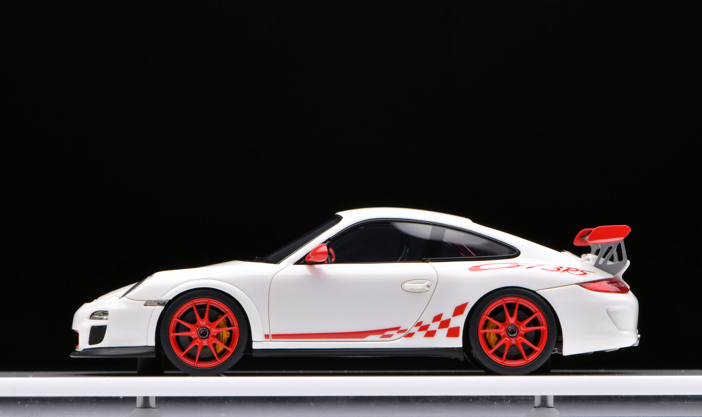1:43 MakeUp Porsche 911 (997.2) GT3RS White/Red Stripe EM603B