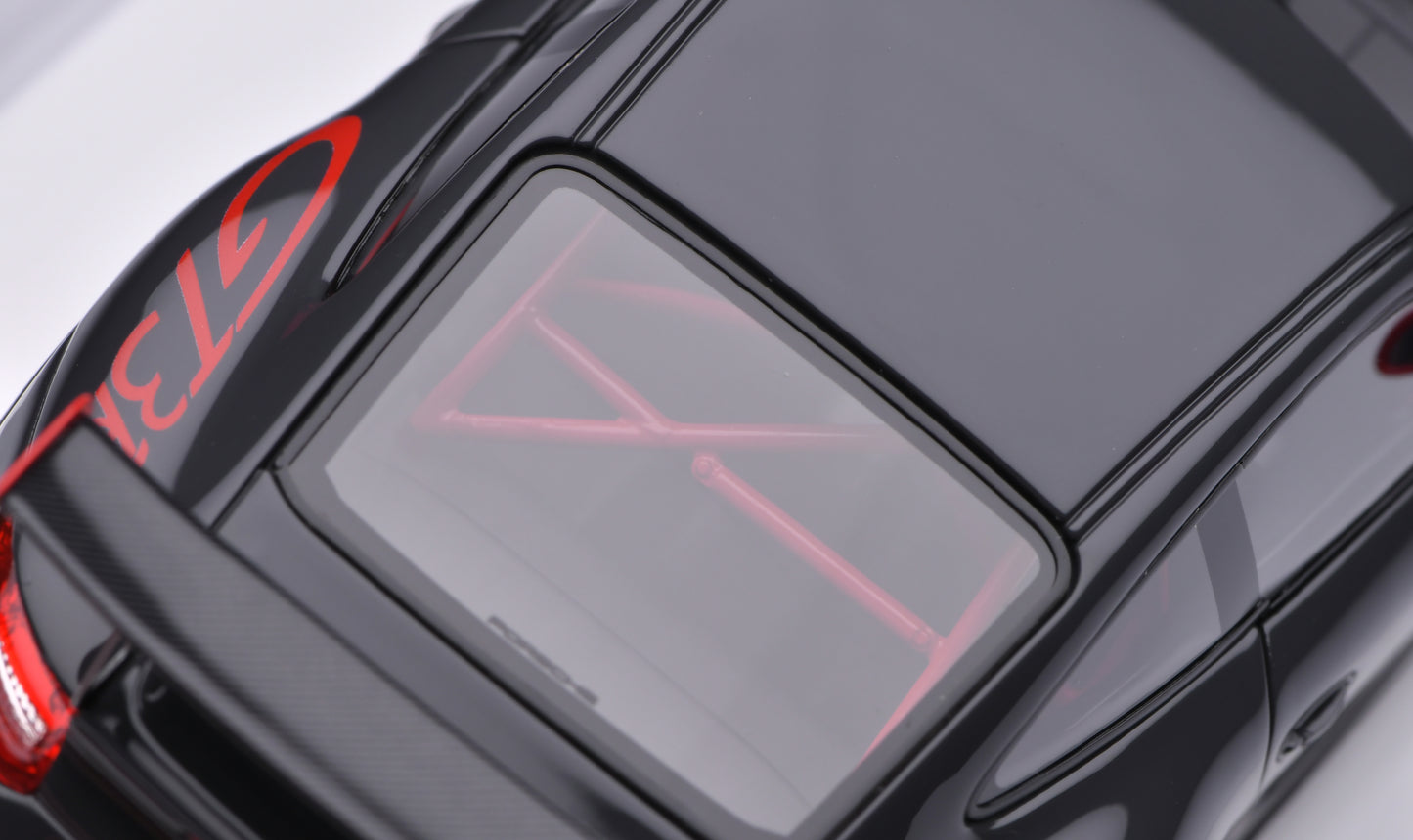 1:43 MakeUp Porsche 911 (997.2) GT3RS Gray Black/Red Stripe EM603A