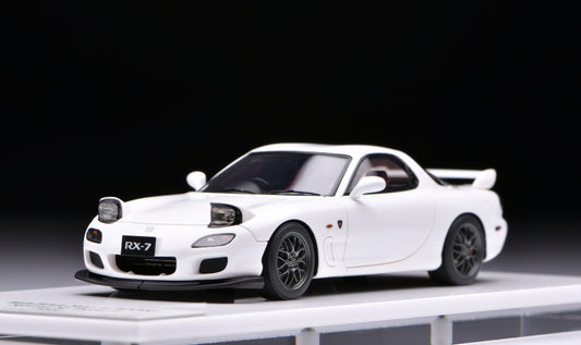 1:43 MakeUp Mazda RX-7(FD3S) Spirt R TypeA(Head lamp open)Pure White EM817B