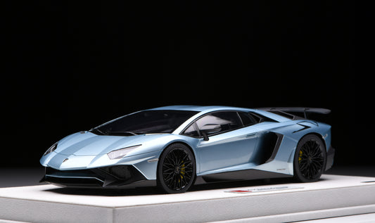 1:18 MakeUp Lamborghini Aventador LP750-4 SV 2015 Azzurro Thetys  EML005H