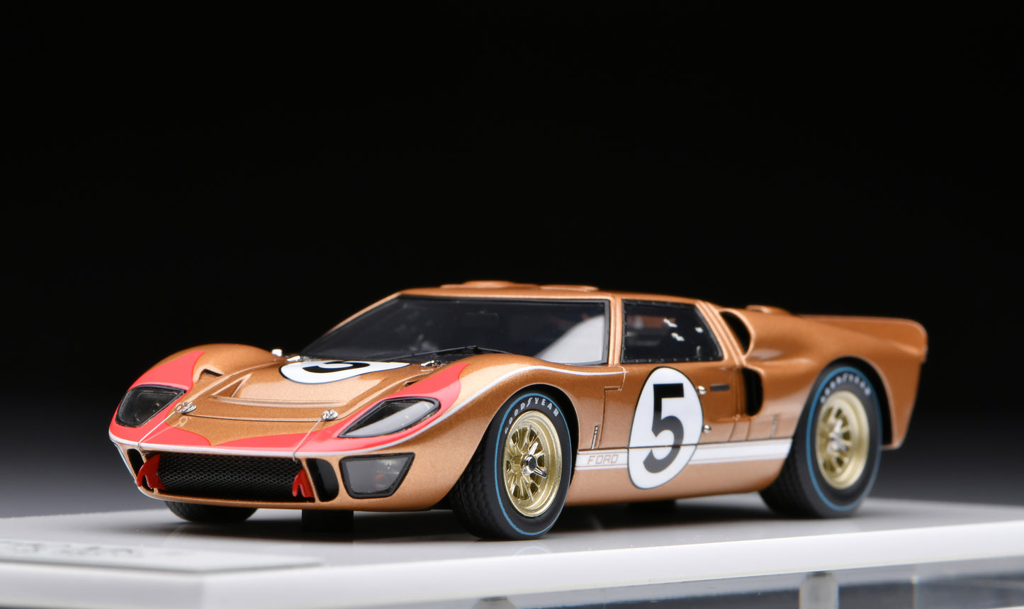 1:43 MakeUp Ford GT4O MK II "Holman & Moody“ 24h Le Mans 1966 3rd NO.5 EM301C