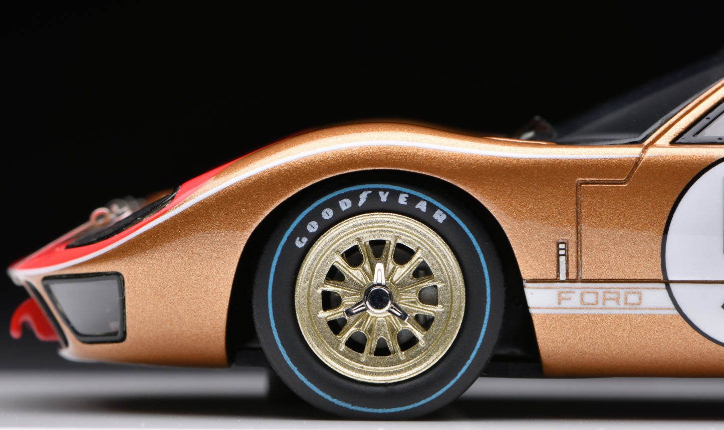 1:43 MakeUp Ford GT4O MK II "Holman & Moody“ 24h Le Mans 1966 3rd NO.5 EM301C