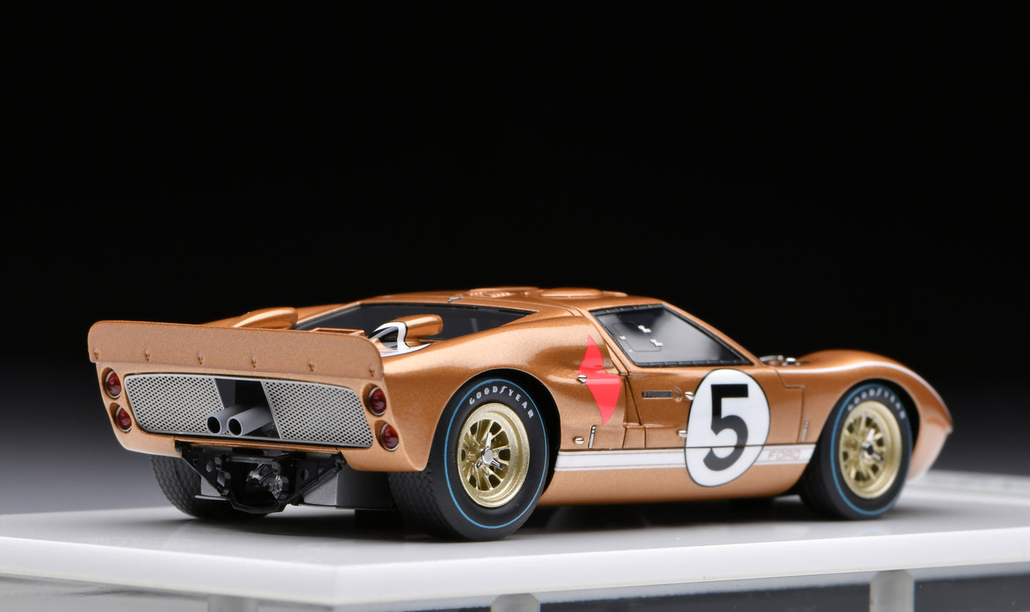 1:43 MakeUp Ford GT4O MK II "Holman & Moody“ 24h Le Mans 1966 3rd NO.5 EM301C