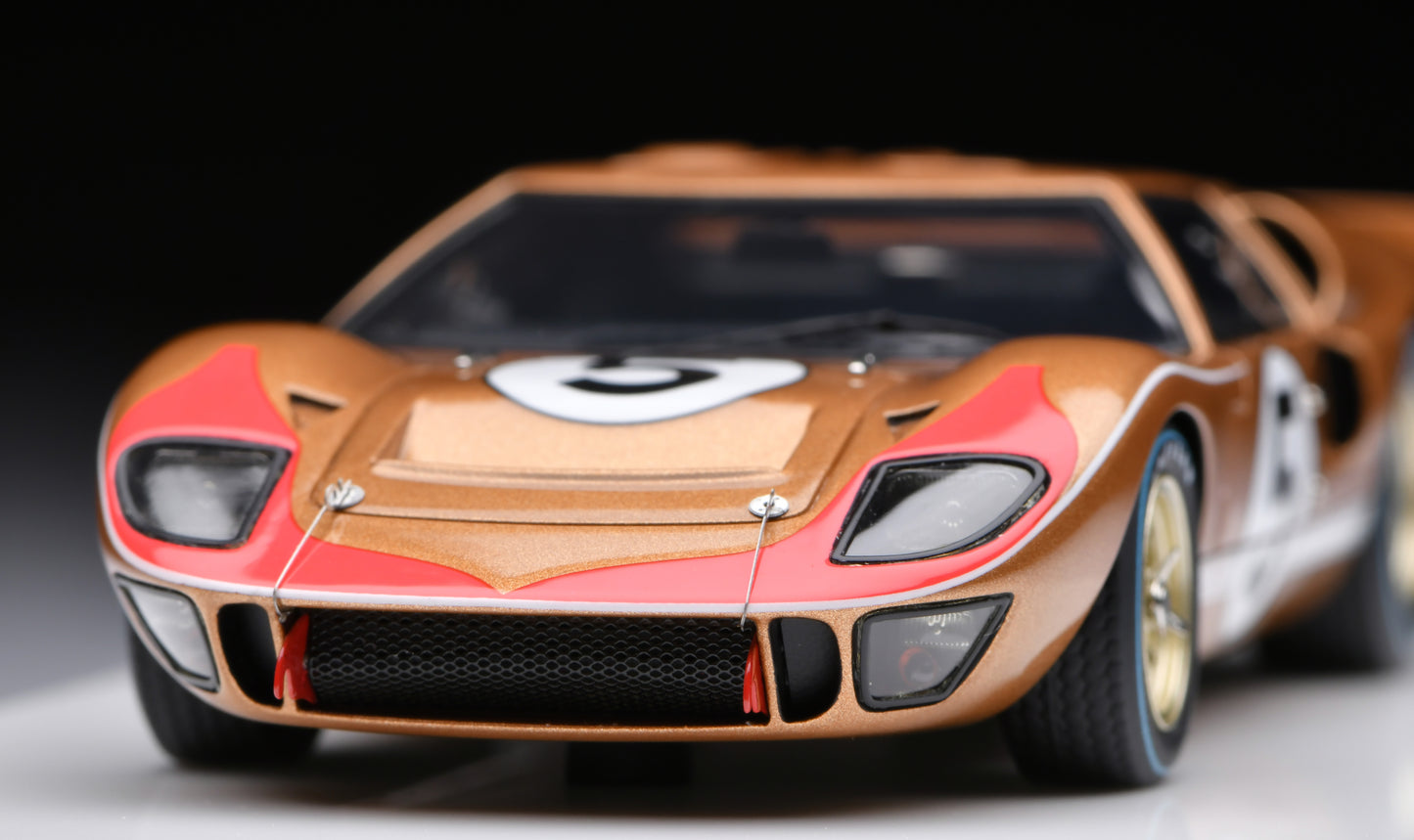 1:43 MakeUp Ford GT4O MK II "Holman & Moody“ 24h Le Mans 1966 3rd NO.5 EM301C