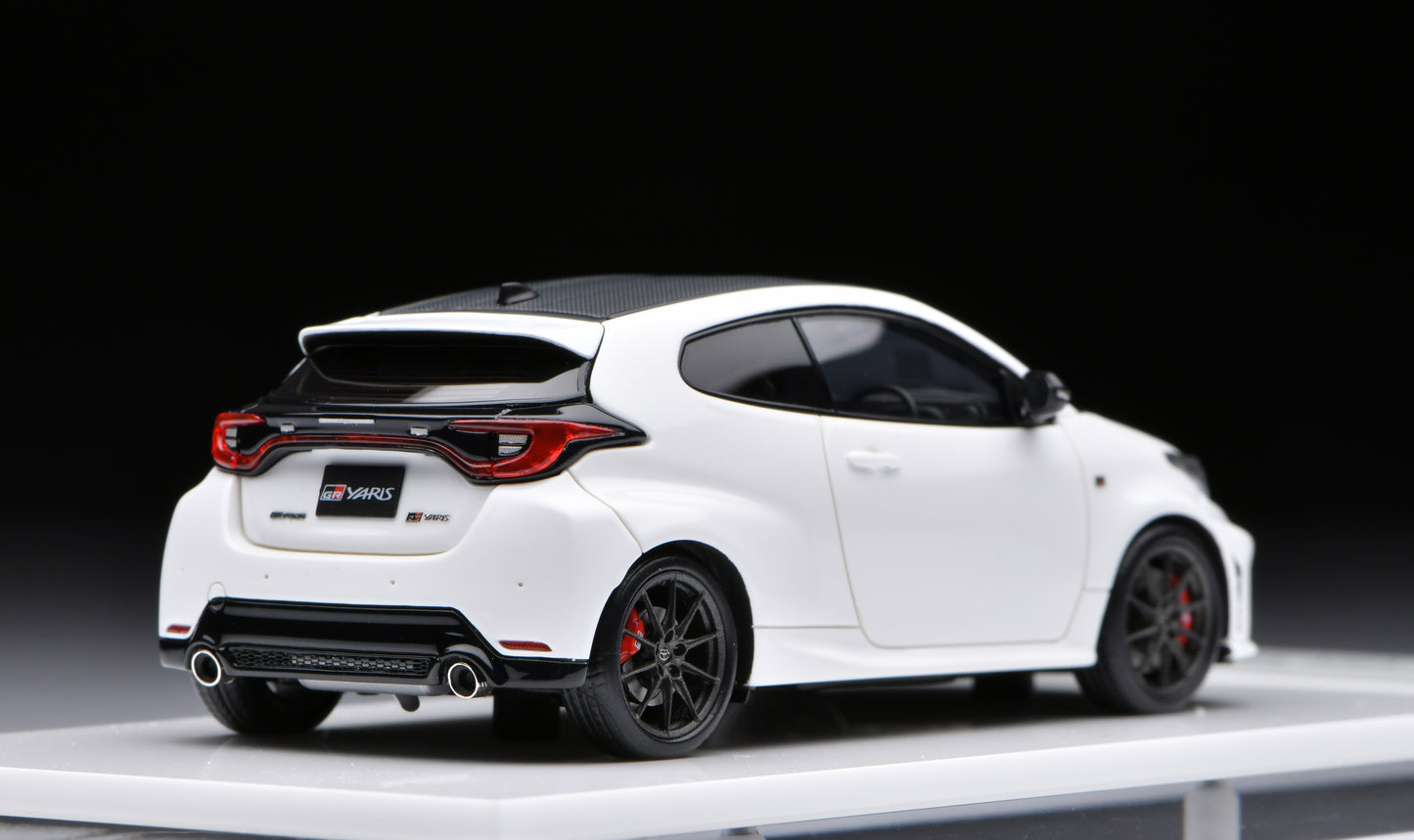 1:43 MakeUp Toyota GR Yaris RZ High Performance 2024 Super White 2 EM762A