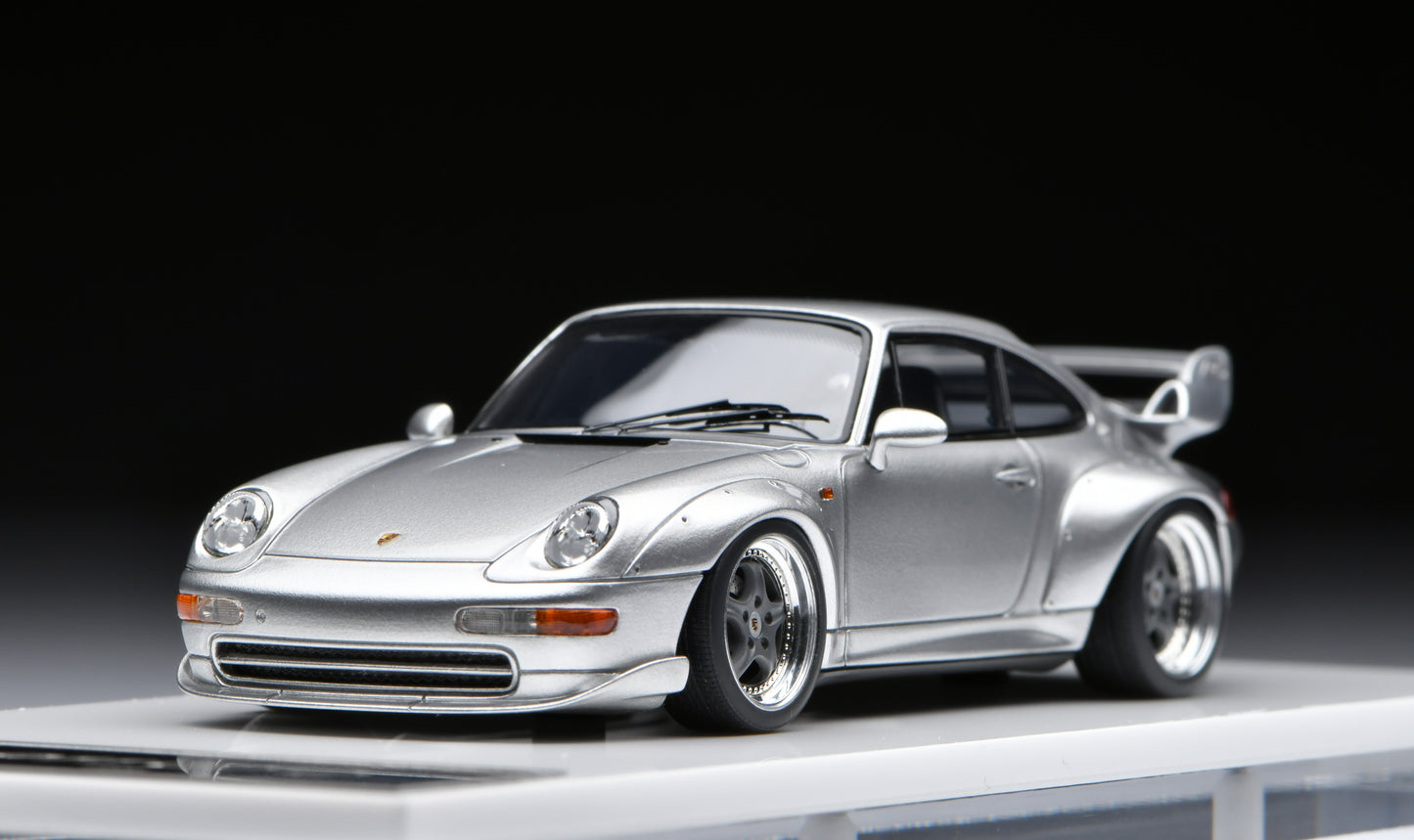 1:43 MakeUp Porsche 911(993) GT2 Street 1996 Silver VM114A
