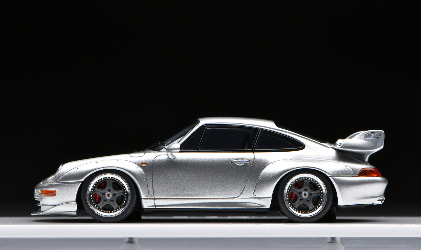 1:43 MakeUp Porsche 911(993) GT2 Street 1996 Silver VM114A