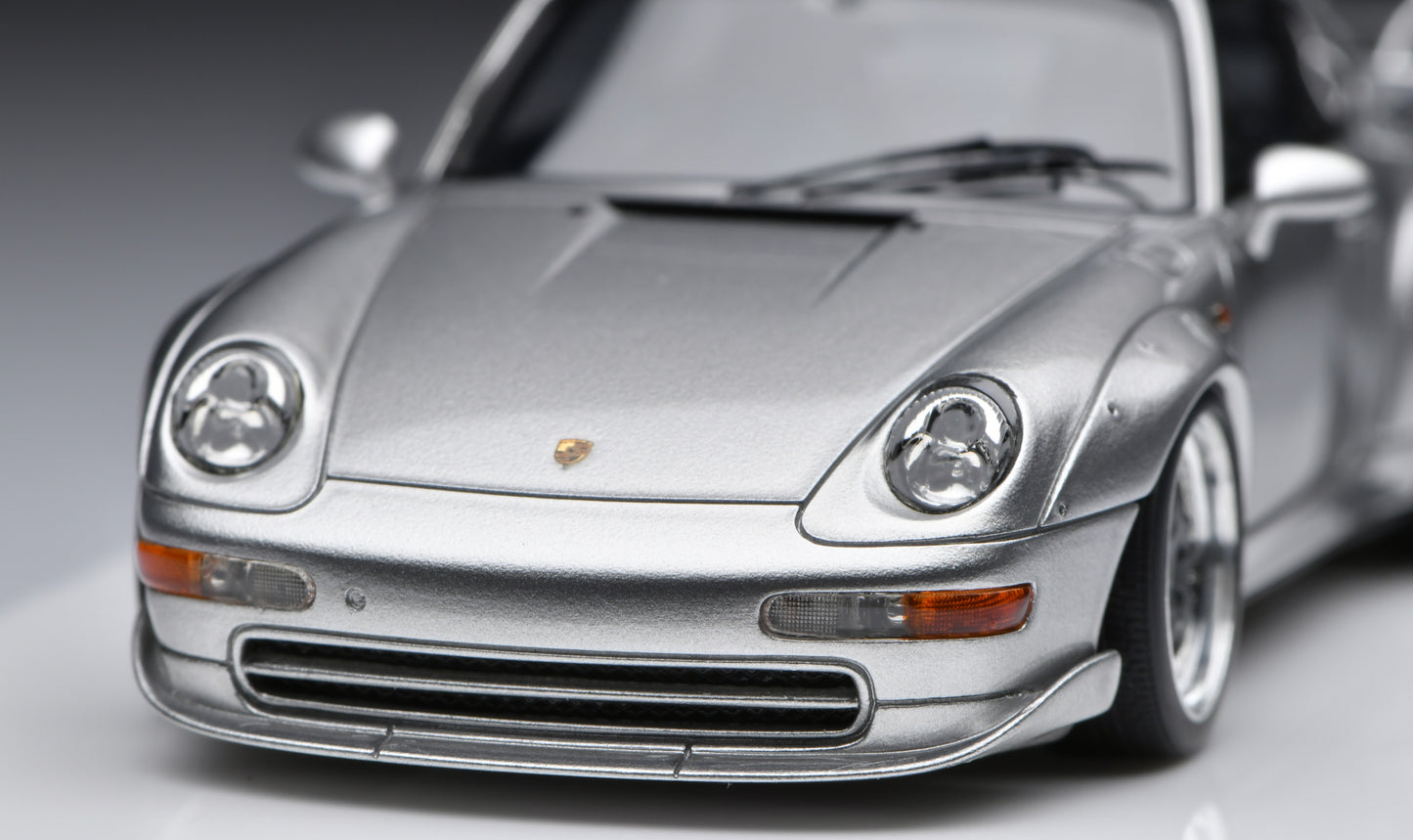 1:43 MakeUp Porsche 911(993) GT2 Street 1996 Silver VM114A