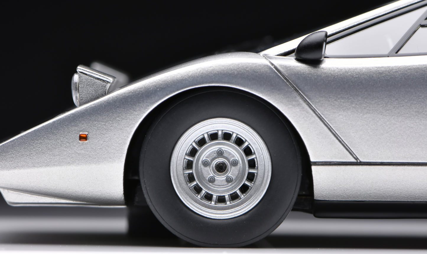 1:43 MakeUp Lamborghini Countach LP400 (Head lamp up) Silver EM822D