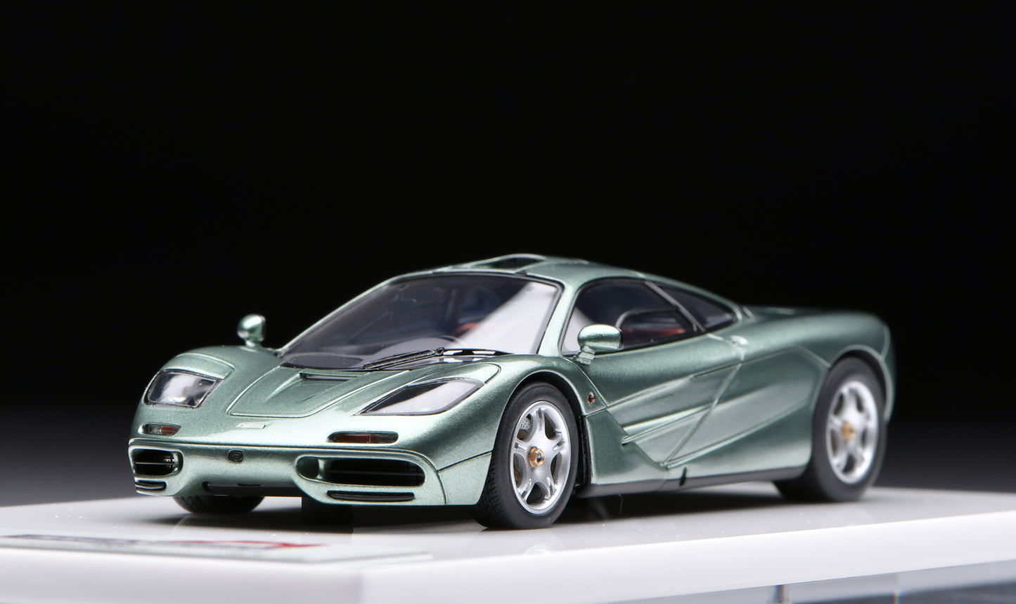 1:43 MakeUp McLaren F1 (Road car) 1996 S/N 051 Genesis Green Metallic EM748J