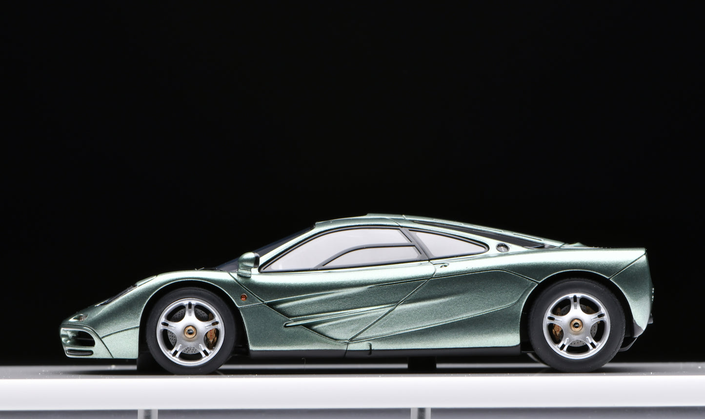 1:43 MakeUp McLaren F1 (Road car) 1996 S/N 051 Genesis Green Metallic EM748J