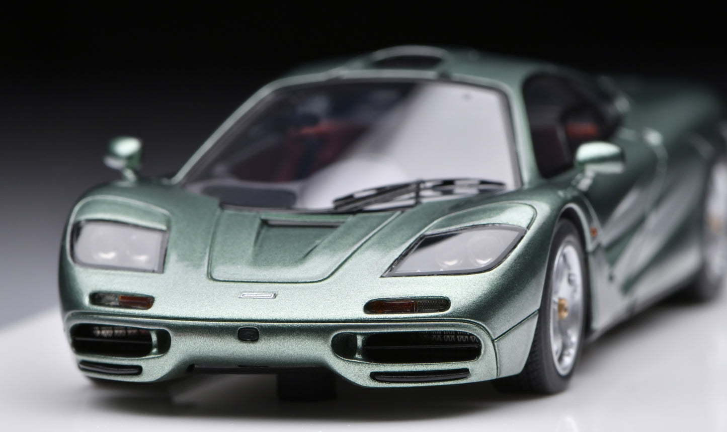 1:43 MakeUp McLaren F1 (Road car) 1996 S/N 051 Genesis Green Metallic EM748J