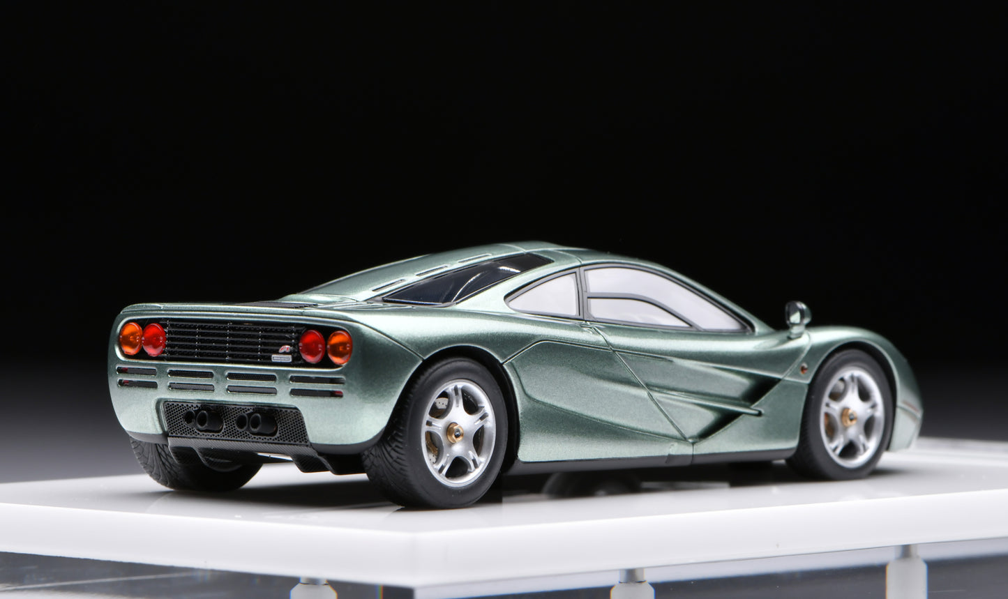 1:43 MakeUp McLaren F1 (Road car) 1996 S/N 051 Genesis Green Metallic EM748J