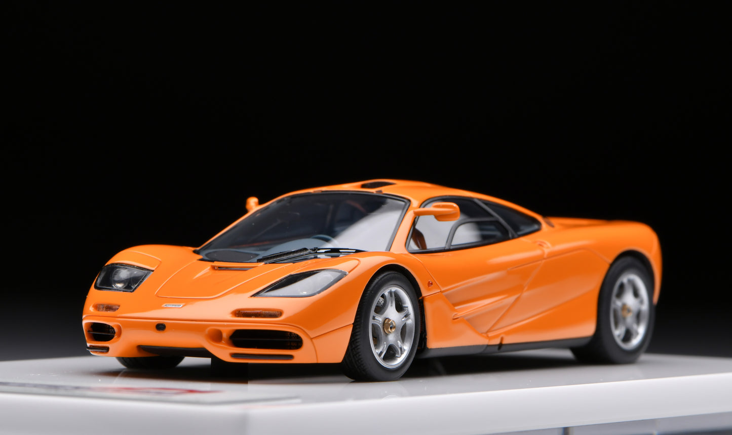 1:43 MakeUp McLaren F1 (Road car) 1995 S/N 071 Historic Orange EM748I