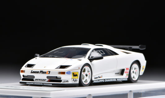 1:43 MakeUp Lamborghini Diablo SVR Racing 1996 White EM785B