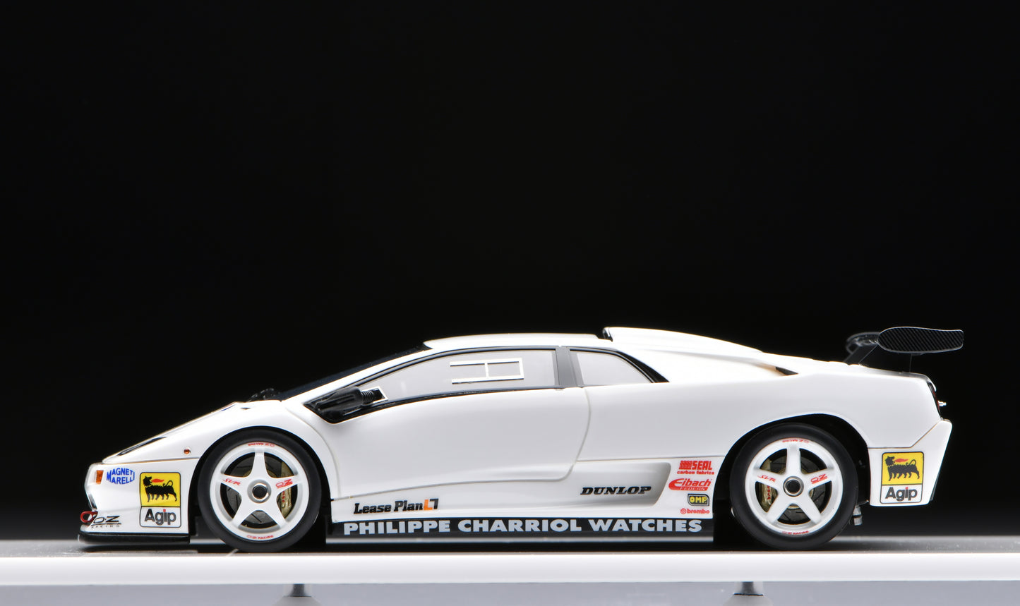 1:43 MakeUp Lamborghini Diablo SVR Racing 1996 White EM785B
