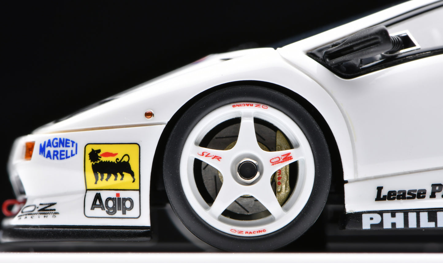 1:43 MakeUp Lamborghini Diablo SVR Racing 1996 White EM785B